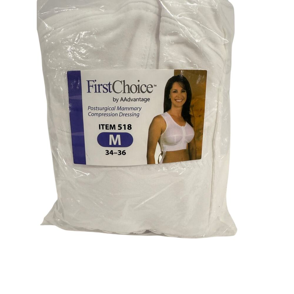 Post Surgery Support Bra Adjustable – Fits 34–36 Augmentation Recovery Comfy